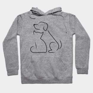 Cat and Dog Hoodie